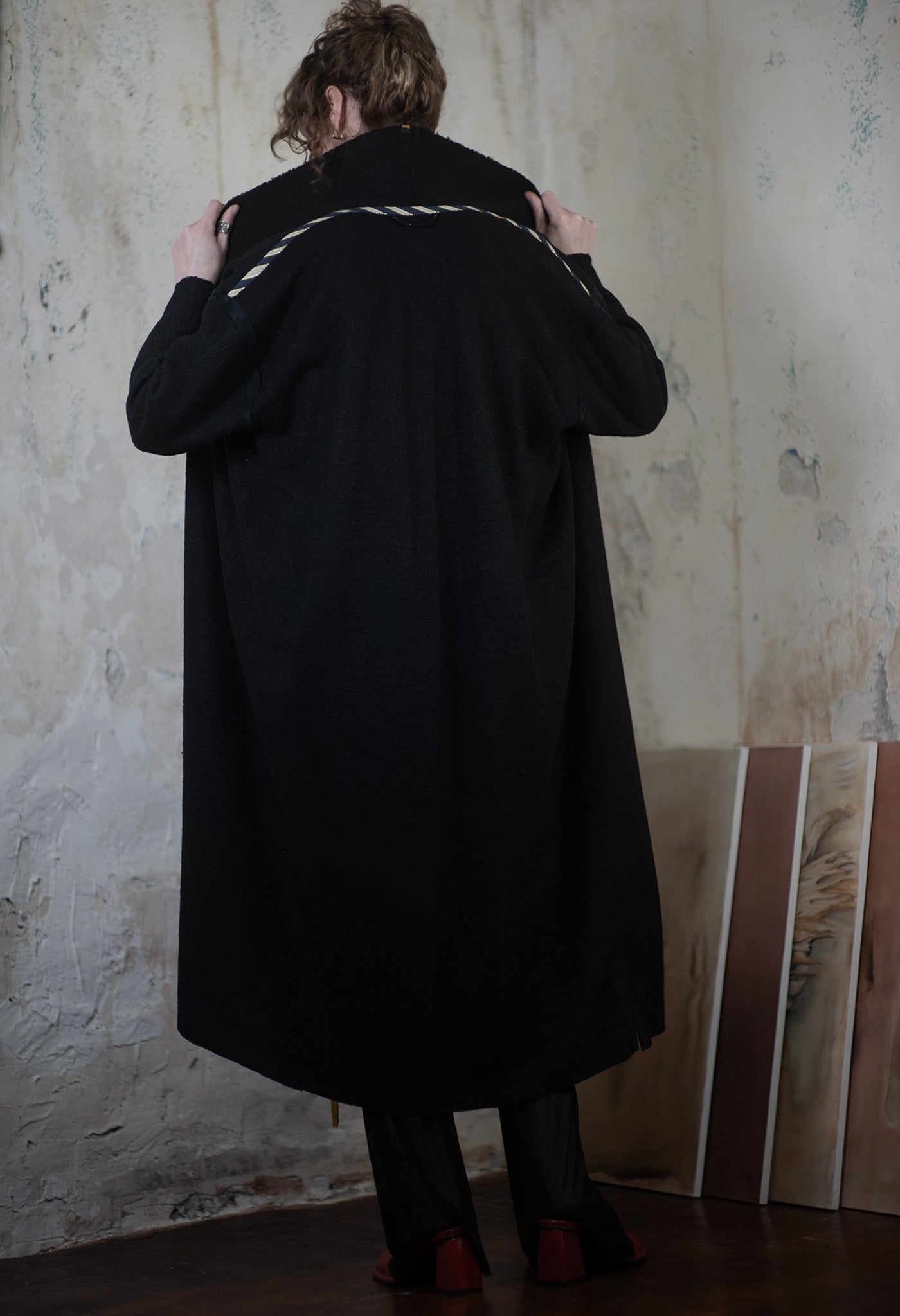 Black Wool Coat