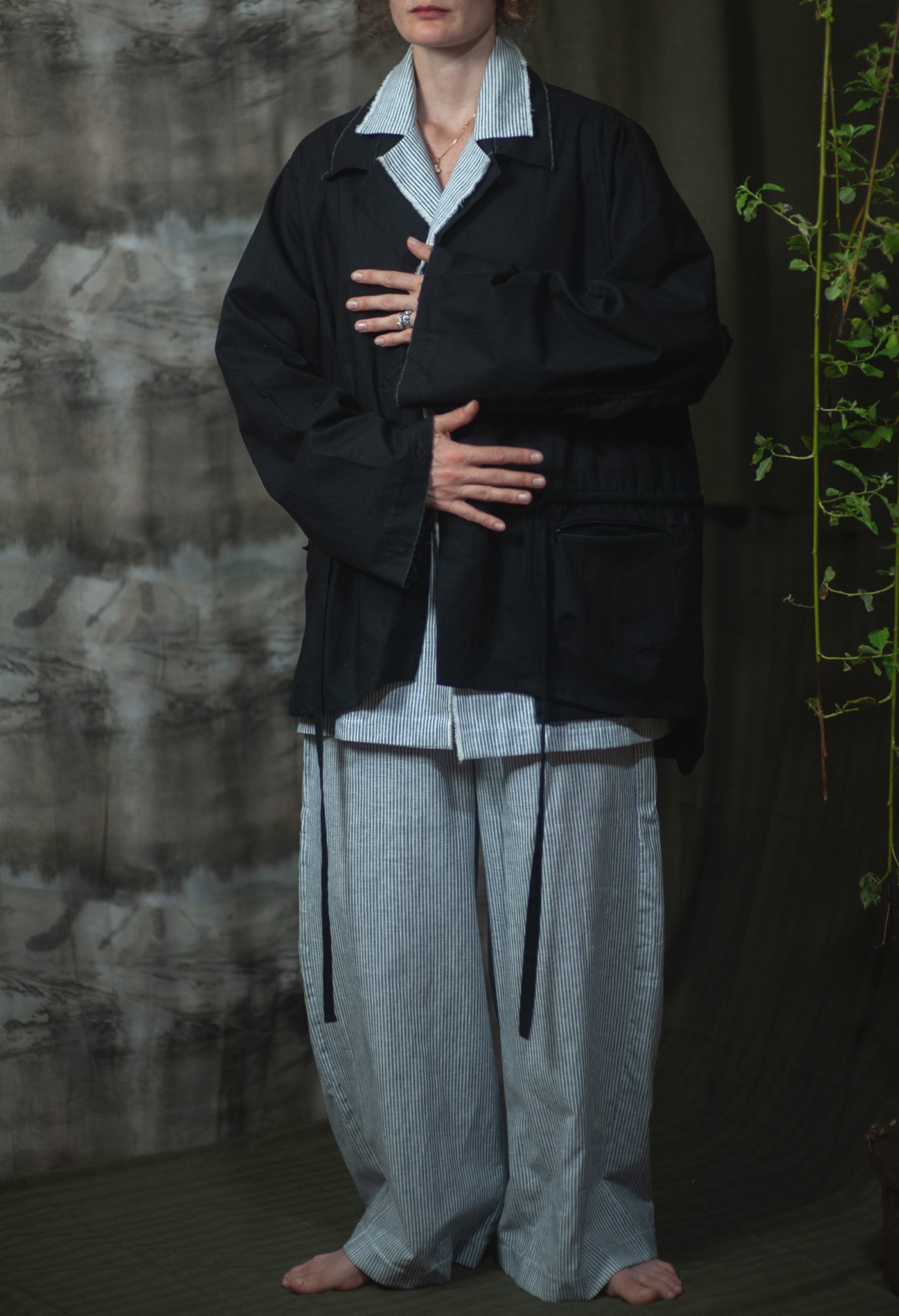 Fujiko Oversized Cotton Jacket - Unigender