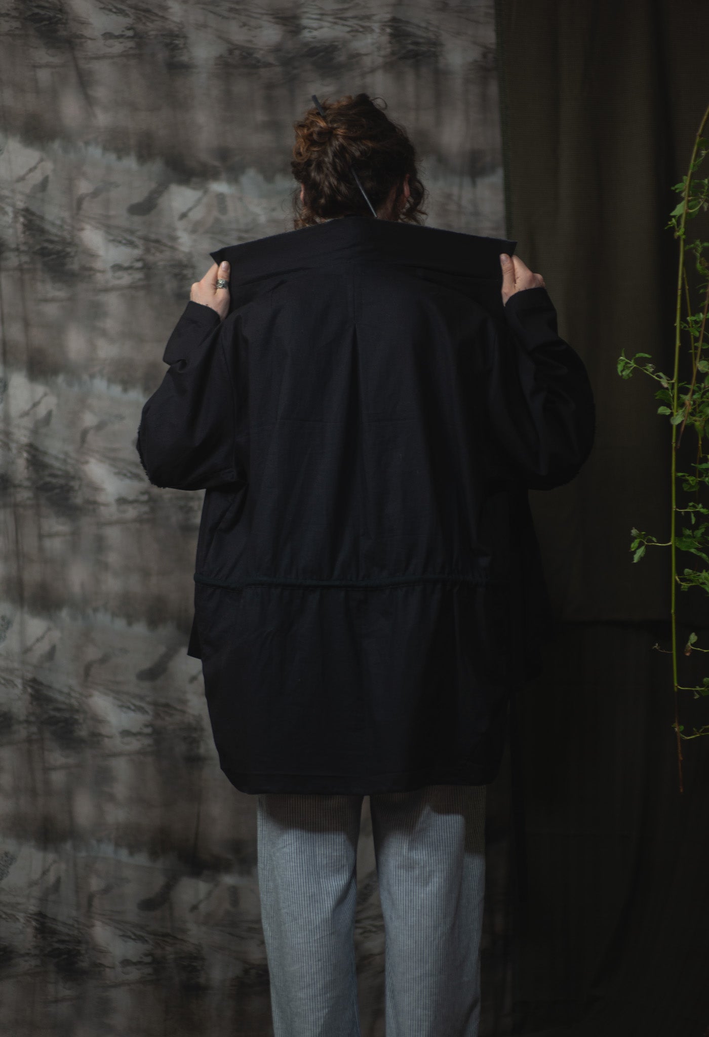 Fujiko Oversized Cotton Jacket - Unigender