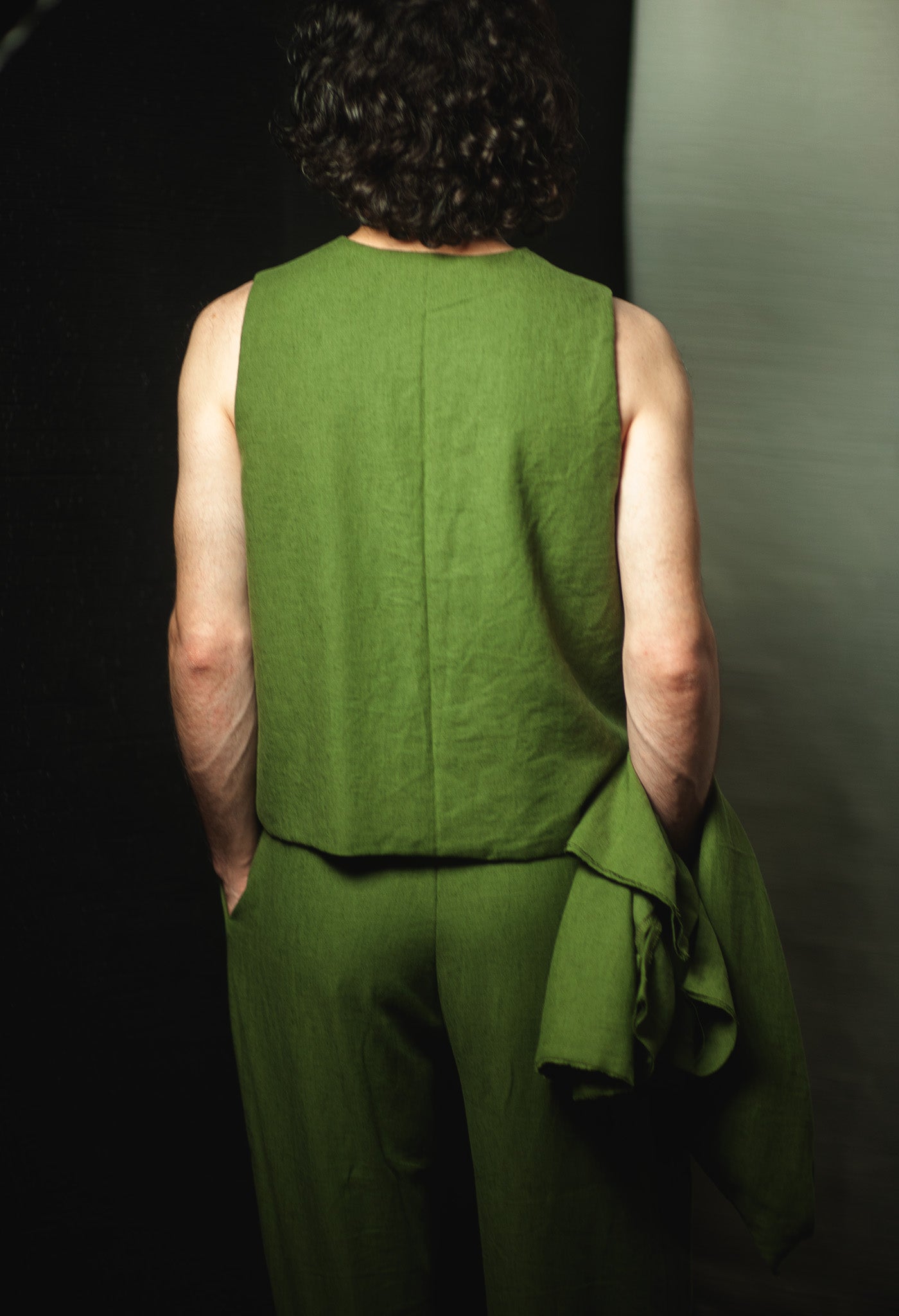 Grassed Linen Loungewear 3-Piece Set