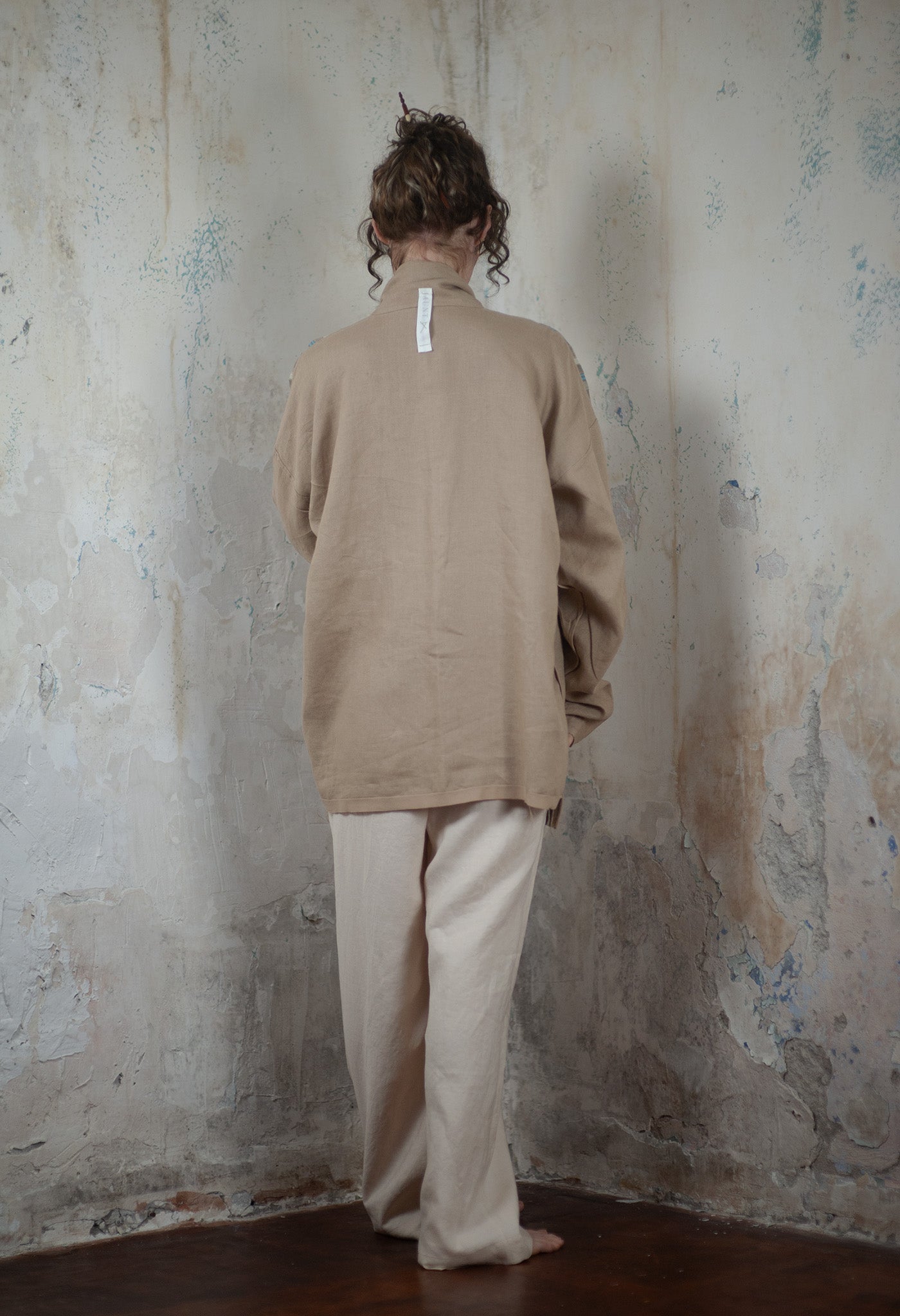 Reversible Linen Coat