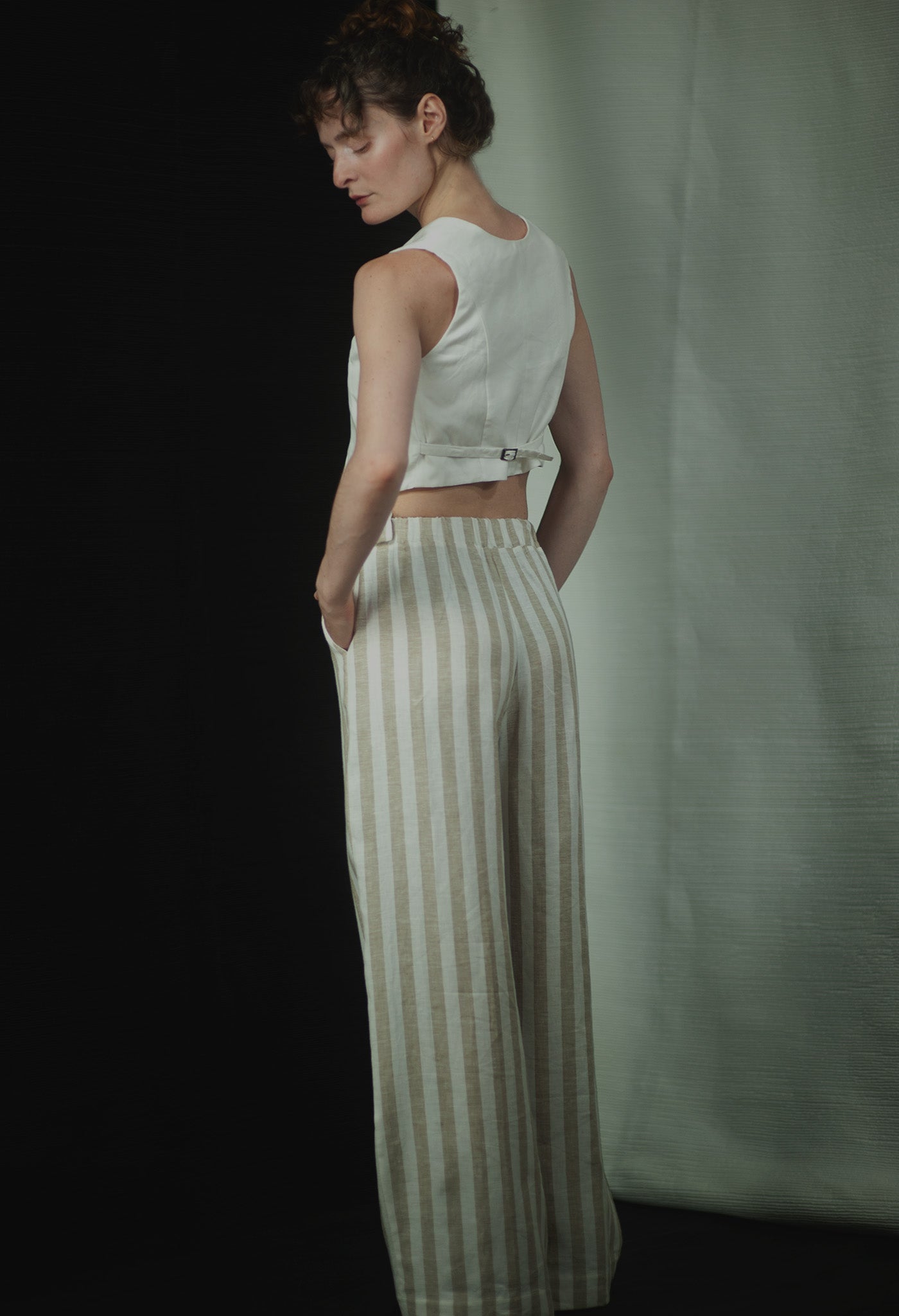 White Cotton Vest